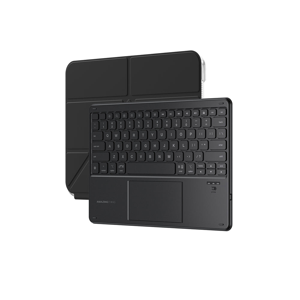 AmazingThing Minimal Case Keylite Combo Keyboard Case for iPad 11" 2022/2025 - Black_3
