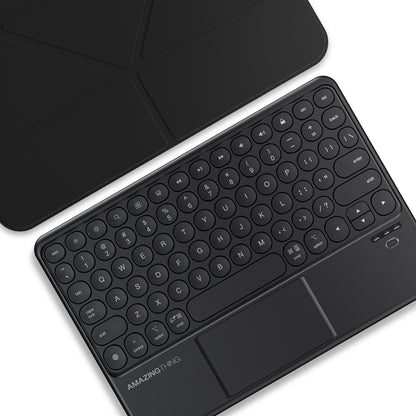 AmazingThing Minimal Case Keylite Combo Keyboard Case for iPad 11" 2022/2025 - Black_4