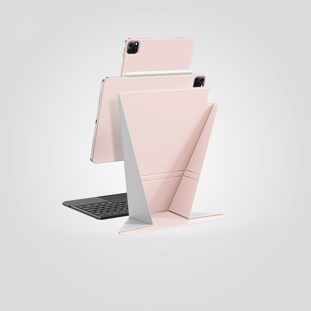 AmazingThing Matte Pro Mag Folio Case with Stand for iPad Air 11" M3/M4 (2025/2026) - Pink_4