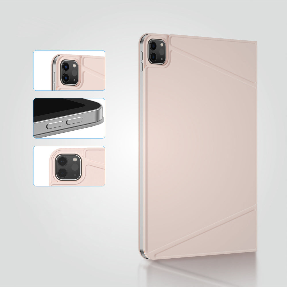 AmazingThing Matte Pro Mag Folio Case with Stand for iPad Air 11" M3/M4 (2025/2026) - Pink_8