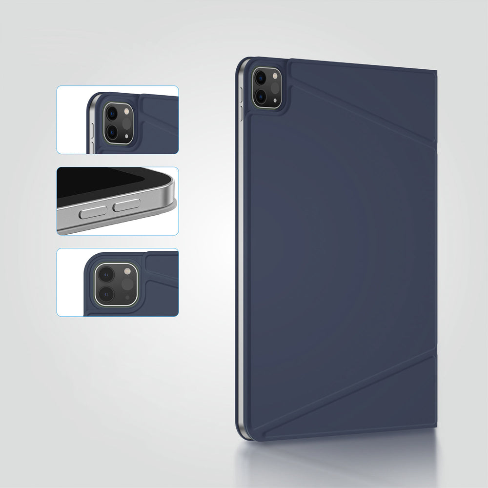 AmazingThing Matte Pro Mag Folio Case with Stand for iPad Air 13" M3/M4 (2025/2026) - Blue_8
