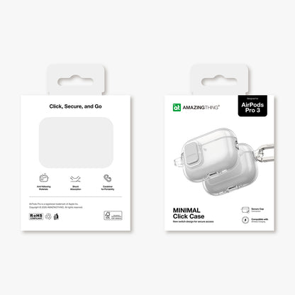 AmazingThing AirPods Pro 3 Minimal Case Clear_4