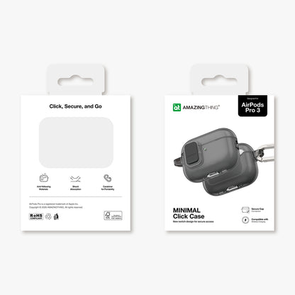 AmazingThing Minimal Case for AirPods Pro 3 - Black_4