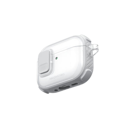 AmazingThing Titan Pro Mag Case Clear for AirPods Pro 3 - White_11