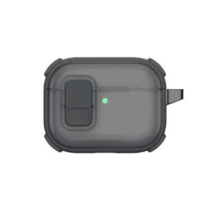 AmazingThing Titan Pro Mag Case Clear for AirPods Pro 3 - Black_0