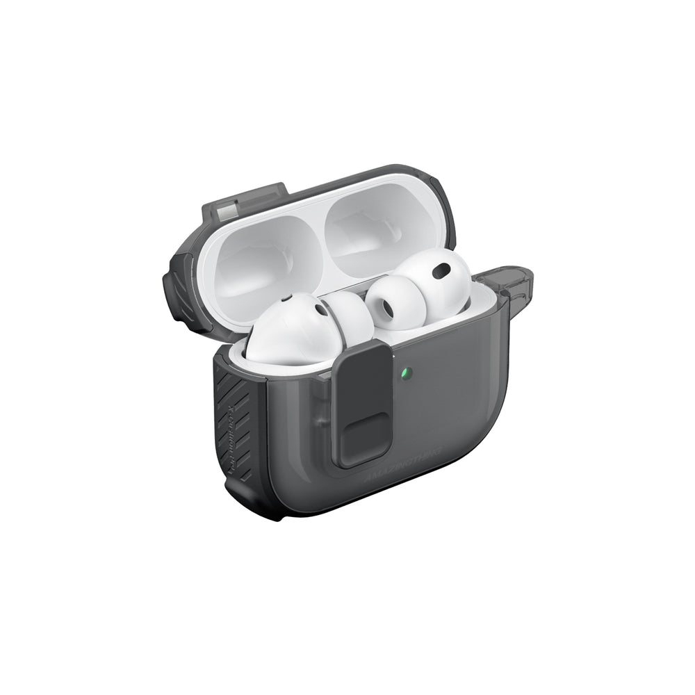 AmazingThing Titan Pro Mag Case Clear for AirPods Pro 3 - Black_6