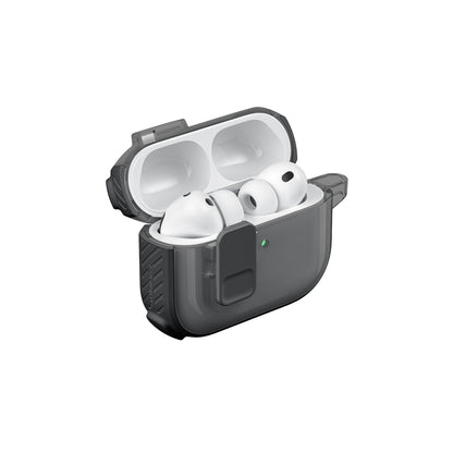 AmazingThing Titan Pro Mag Case Clear for AirPods Pro 3 - Black_6