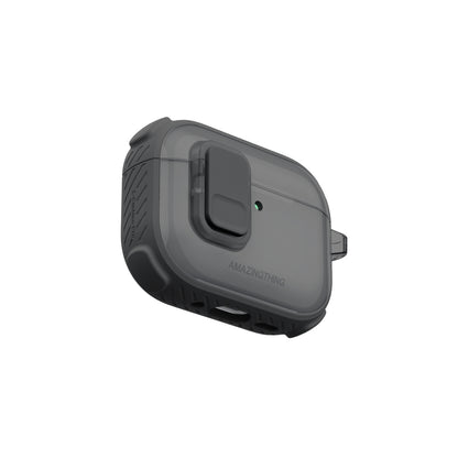 AmazingThing Titan Pro Mag Case Clear for AirPods Pro 3 - Black_7