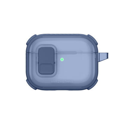 AmazingThing Titan Pro Mag Case Clear for AirPods Pro 3 - Blue_0