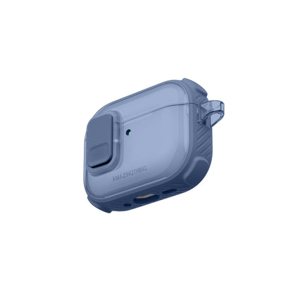 AmazingThing Titan Pro Mag Case Clear for AirPods Pro 3 - Blue_11