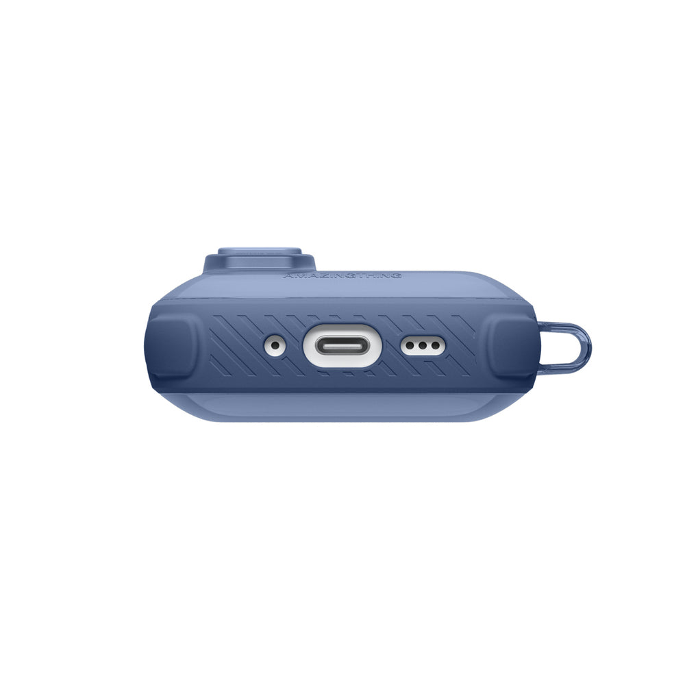 AmazingThing Titan Pro Mag Case Clear for AirPods Pro 3 - Blue_2
