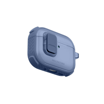 AmazingThing Titan Pro Mag Case Clear for AirPods Pro 3 - Blue_7