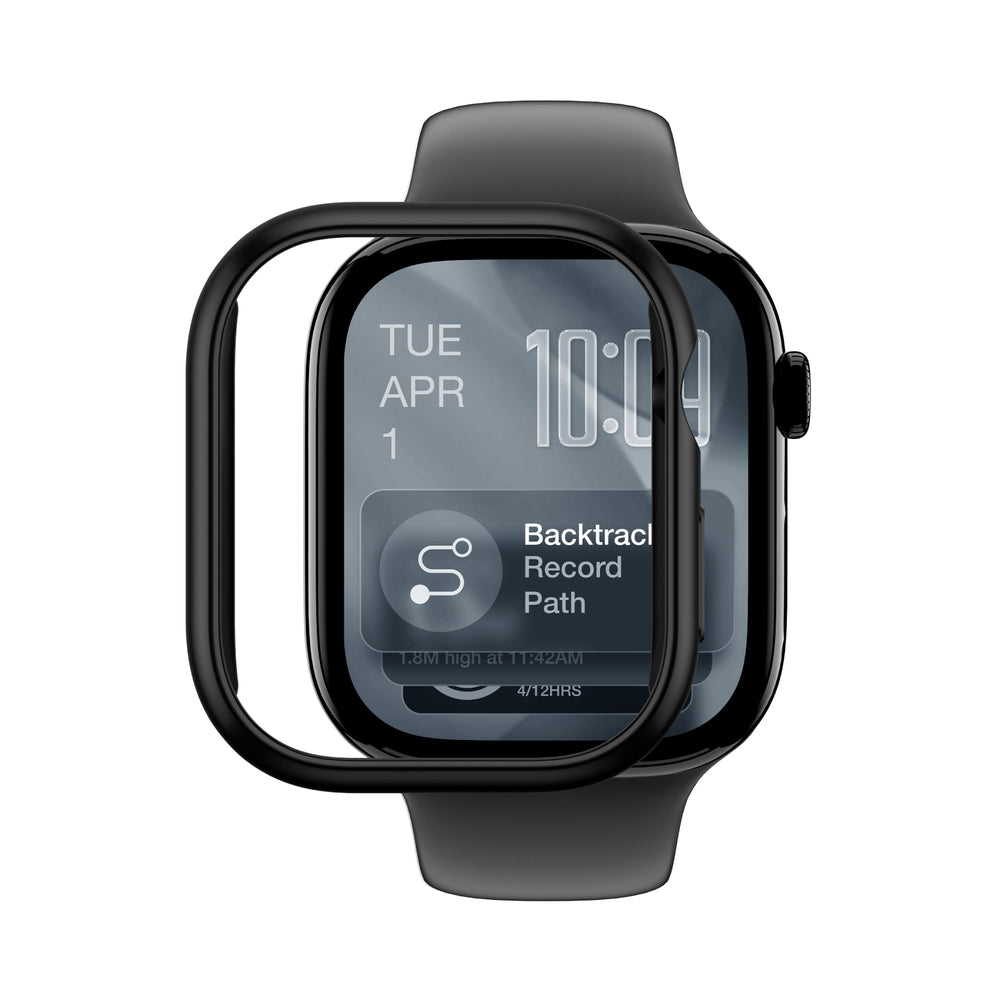 AmazingThing Minimal Protective Case for Apple Watch Series 11 42mm - Black_1