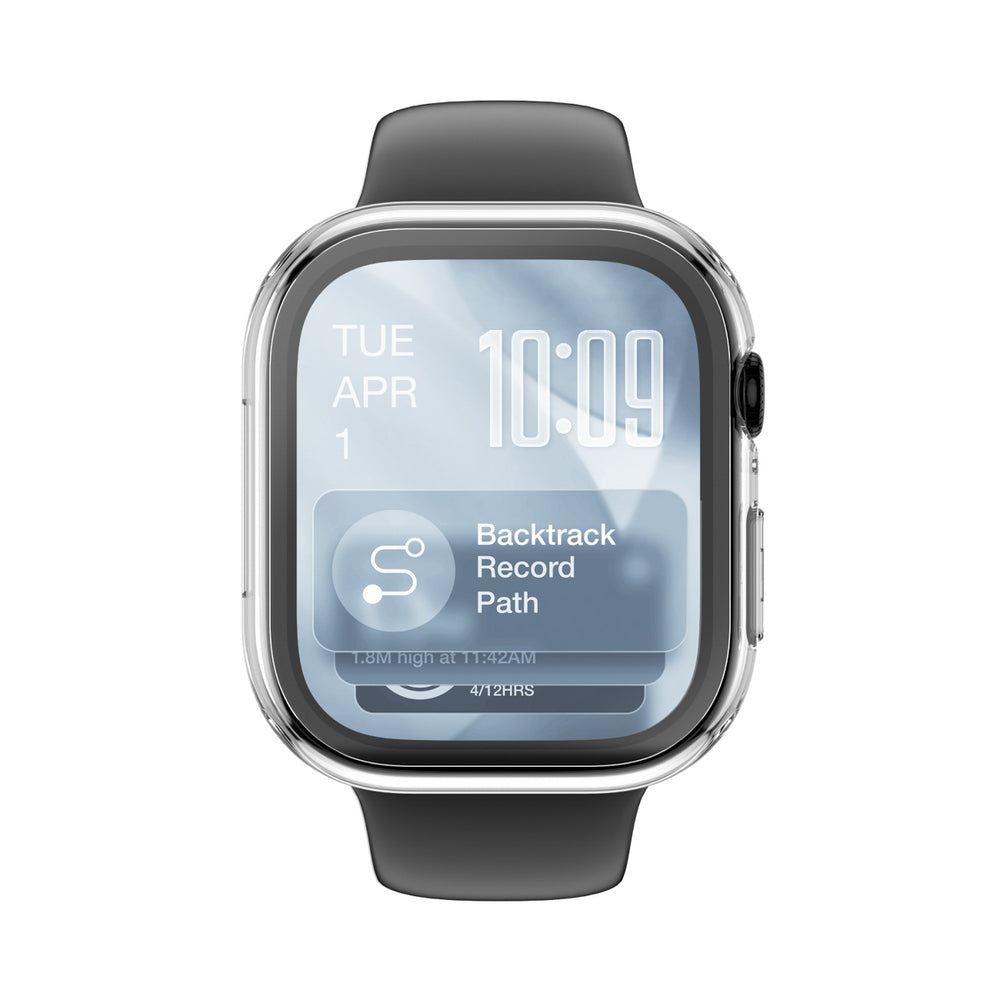 AmazingThing Radix Glass Screen Protector with Case for Apple Watch Series 11 42mm - Clear_1