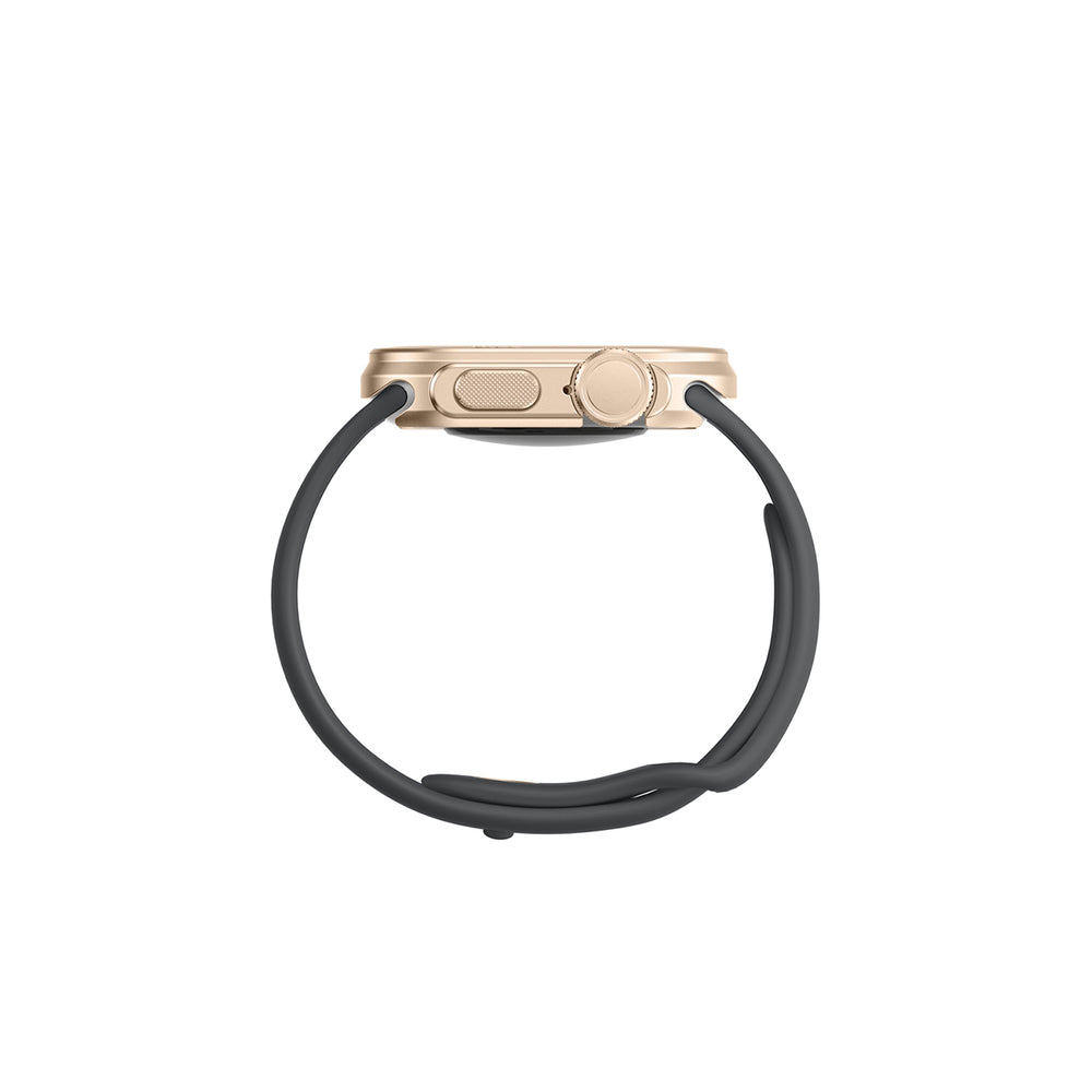 AmazingThing Titan Pro Metal Case for Apple Watch 11 46mm Aluminum - Gold_1