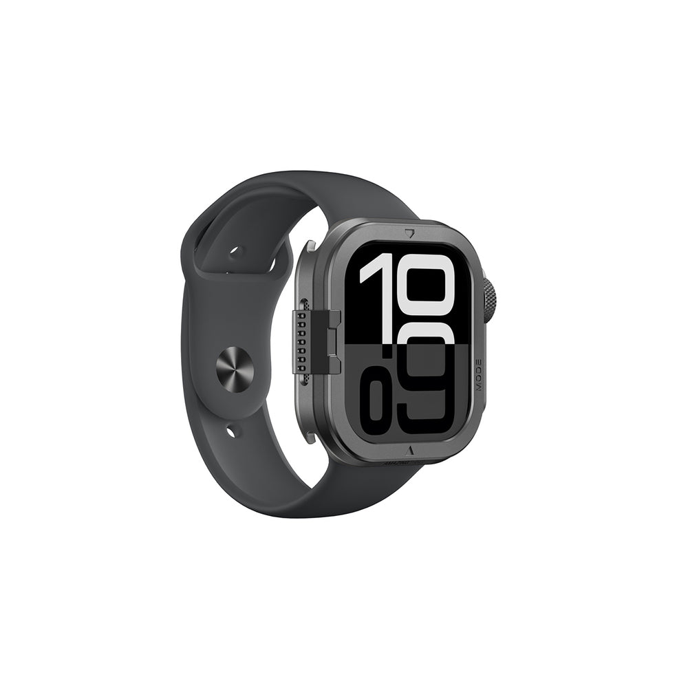 AmazingThing Titan Pro Metal Case for Apple Watch 11 46mm Aluminum - Black_3