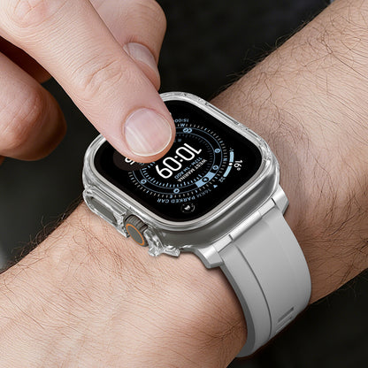 AmazingThing Minimal Protective Case for Apple Watch UItra 3 49mm - Transparent_11