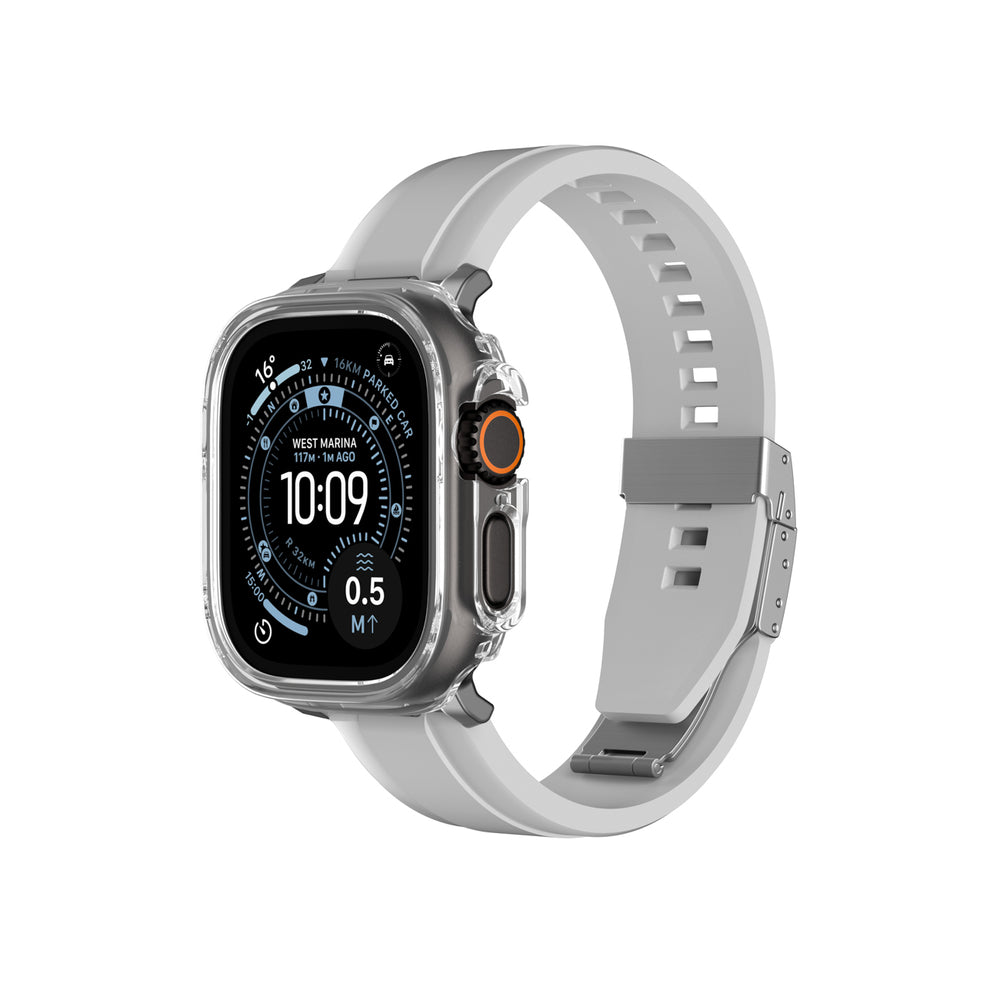AmazingThing Minimal Protective Case for Apple Watch UItra 3 49mm - Transparent_2
