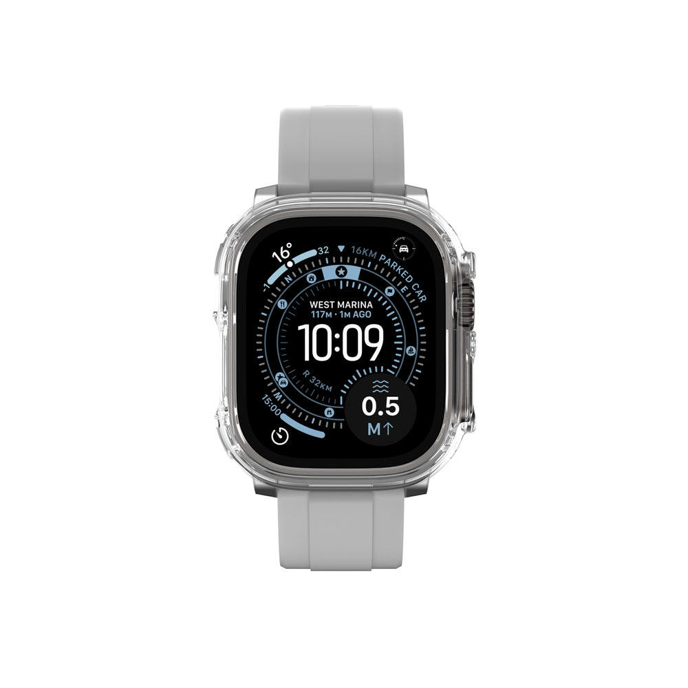 AmazingThing Minimal Protective Case for Apple Watch UItra 3 49mm - Transparent_5