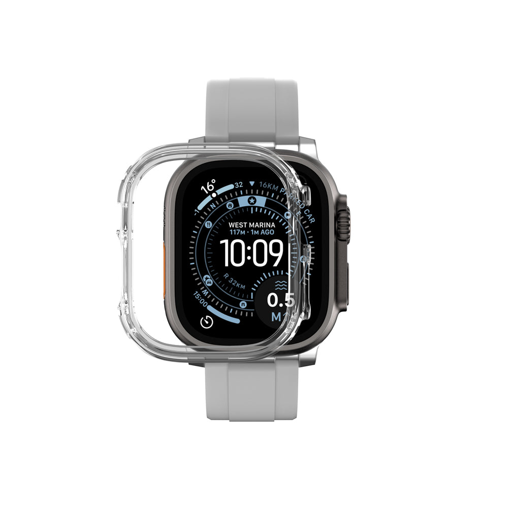 AmazingThing Minimal Protective Case for Apple Watch UItra 3 49mm - Transparent_6