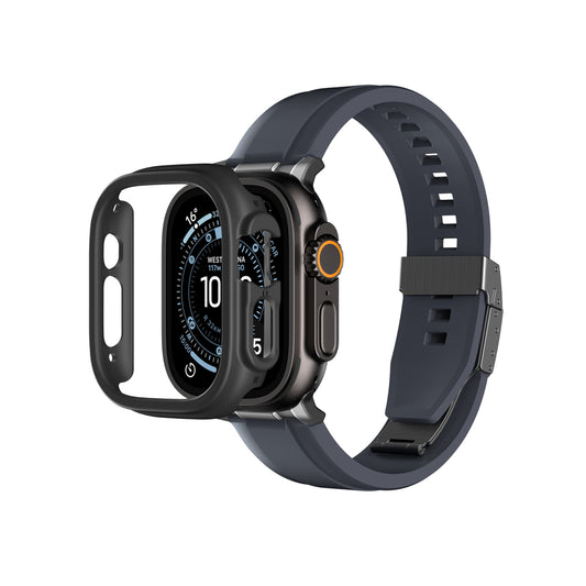 AmazingThing Minimal Protective Case for Apple Watch UItra 3 49mm - Black_0