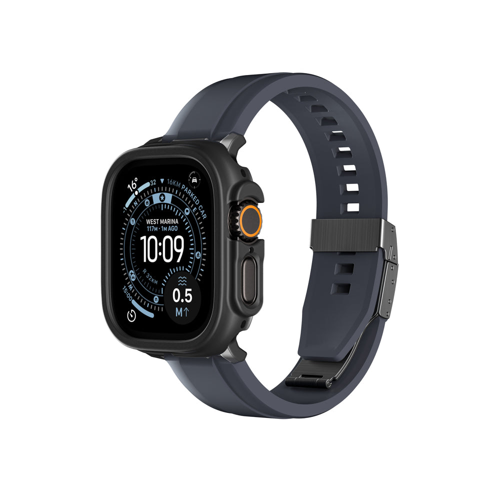 AmazingThing Minimal Protective Case for Apple Watch UItra 3 49mm - Black_2