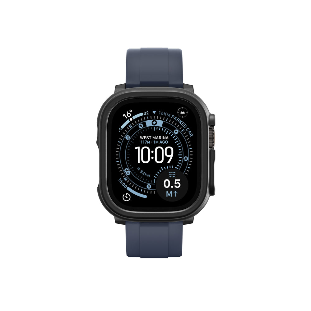 AmazingThing Minimal Protective Case for Apple Watch UItra 3 49mm - Black_5