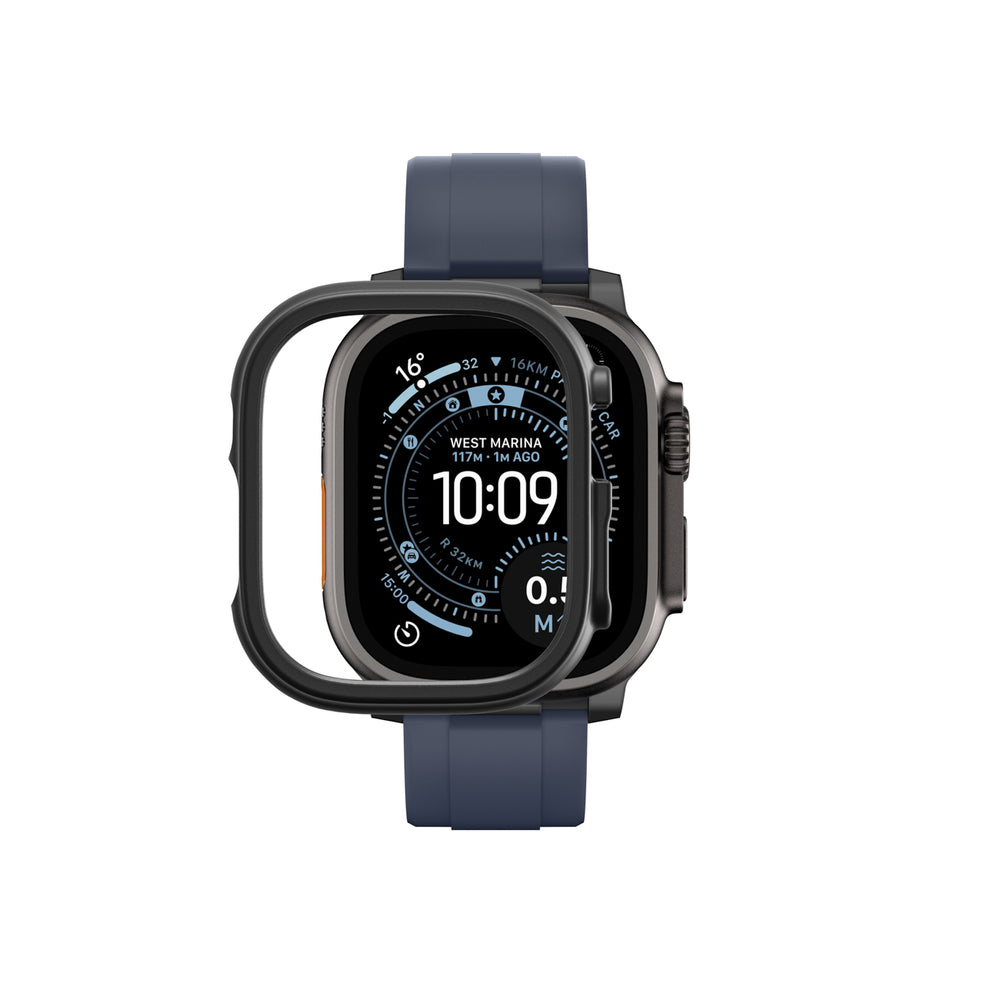 AmazingThing Minimal Protective Case for Apple Watch UItra 3 49mm - Black_6