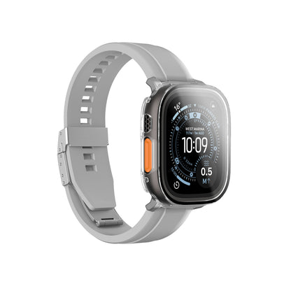 AmazingThing Radix Glass Screen Protector with Case for Apple Watch UItra 3 49mm - Clear_1
