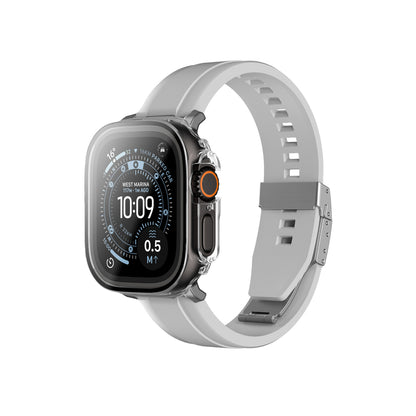 AmazingThing Radix Glass Screen Protector with Case for Apple Watch UItra 3 49mm - Clear_5