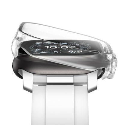 AmazingThing Radix Glass Screen Protector with Case for Apple Watch UItra 3 49mm - Clear_8