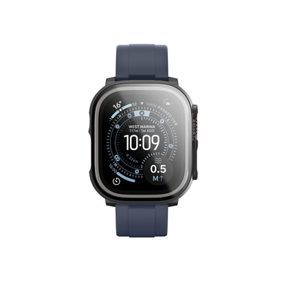 AmazingThing Radix Glass Screen Protector with Case for Apple Watch UItra 3 49mm - Black_2