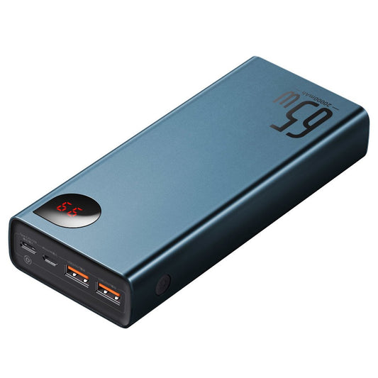 Baseus Adaman power bank 2x USB / 1x USB Type C / 1x micro USB 20000mAh 65W Quick Charge 4.0 Power Delivery blue (PPIMDA-D03)_0