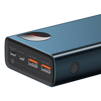Baseus Adaman power bank 2x USB / 1x USB Type C / 1x micro USB 20000mAh 65W Quick Charge 4.0 Power Delivery blue (PPIMDA-D03)_6
