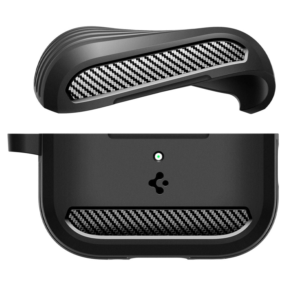 Spigen Rugged Armor Case for AirPods 3 - Matte Black_3