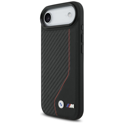 BMW M Carbon Line &amp; Logo MagSafe Case for iPhone Air - Red_1