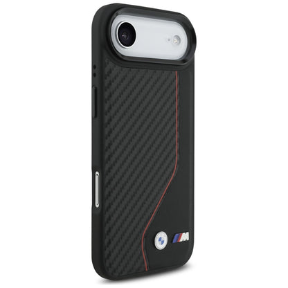 BMW M Carbon Line &amp; Logo MagSafe Case for iPhone Air - Red_3
