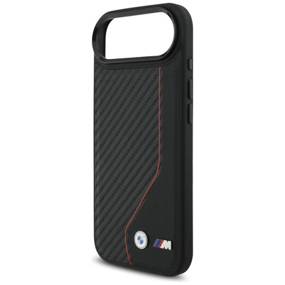 BMW M Carbon Line &amp; Logo MagSafe Case for iPhone Air - Red_5