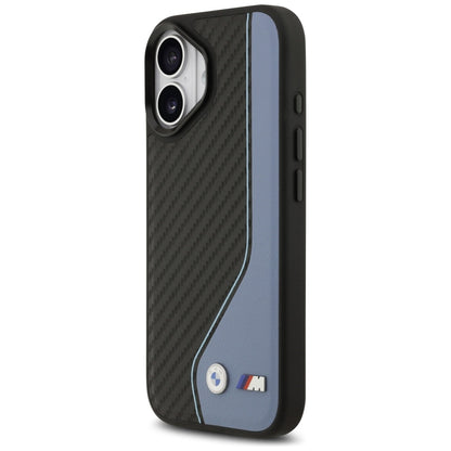 BMW M Carbon Logo MagSafe Case for iPhone 17 - Blue_1