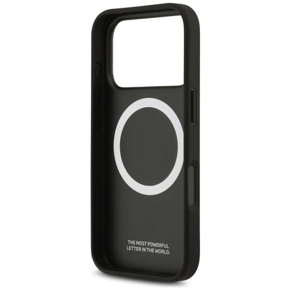 BMW M Kevlar Lines &amp; Logo MagSafe Case for iPhone 17 Pro - Black_5
