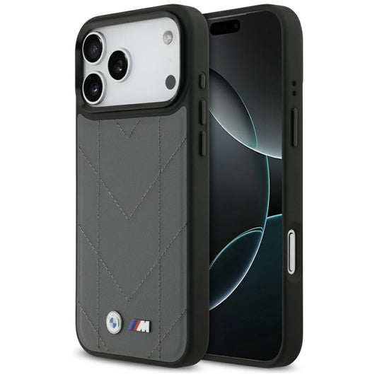 BMW M Quilted Logo MagSafe case for iPhone 17 Pro Max - graphite_0