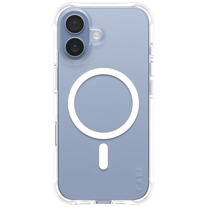 CARE by PanzerGlass Fashionable Samba Case w. White MagSafe for iPhone 17 - Transparent_1