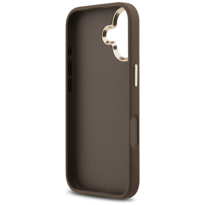 Guess 4G Big 4G Classic Logo Case for iPhone 17 - Brown and Gold_6