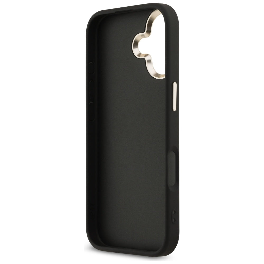Guess 4G Big 4G Classic Logo Case for iPhone 17 - Black and Gold_6
