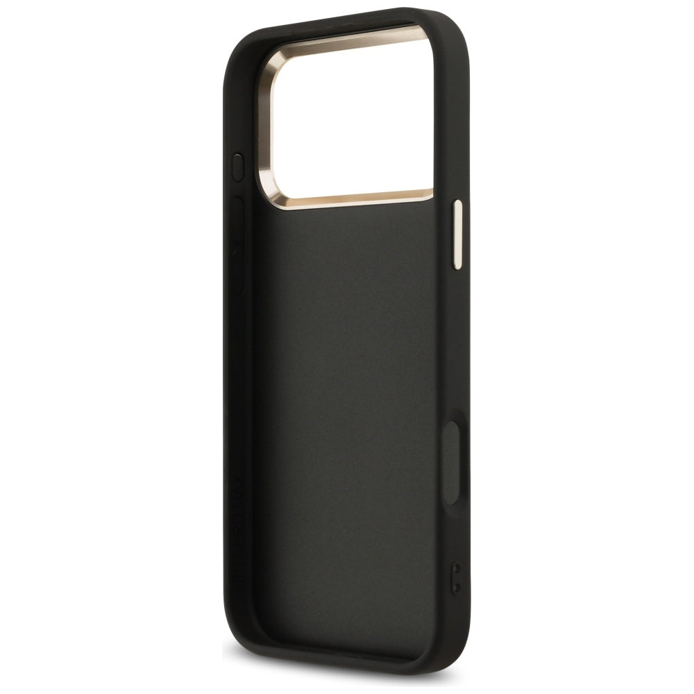 Guess 4G Big 4G Classic Logo Case for iPhone 17 Pro Max - Black and Gold_6