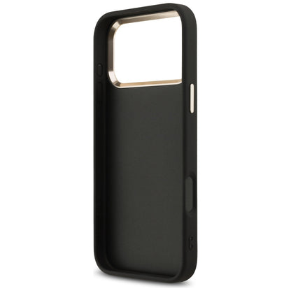 Guess 4G Big 4G Classic Logo Case for iPhone 17 Pro Max - Black and Gold_6