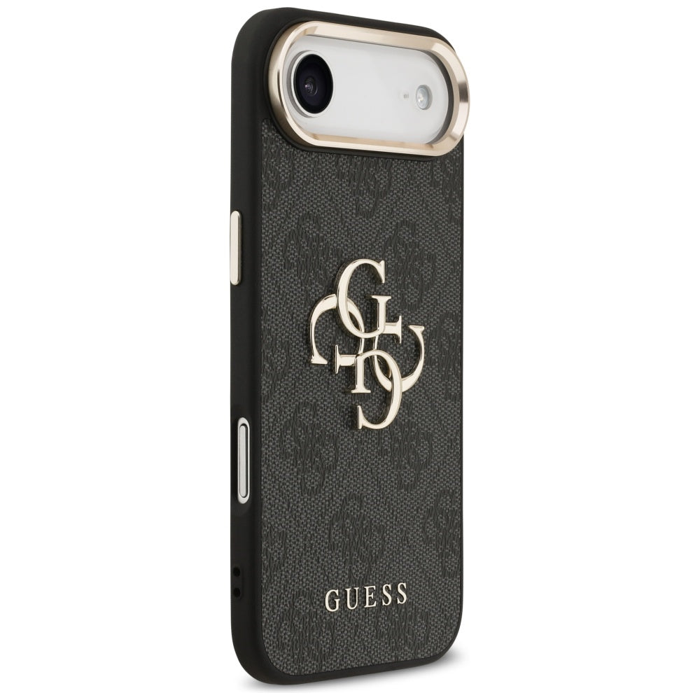Guess 4G Big 4G Classic Logo Case for iPhone Air - Black and Gold_3