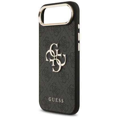 Guess 4G Big 4G Classic Logo Case for iPhone Air - Black and Gold_5