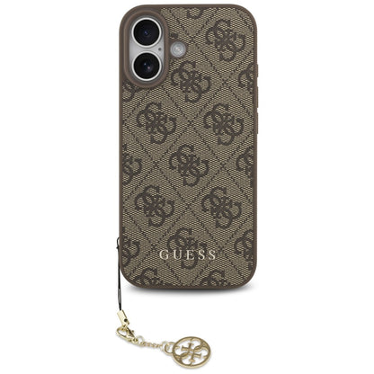 Guess 4G Charms Collection MagSafe case for iPhone 17 - brown_1