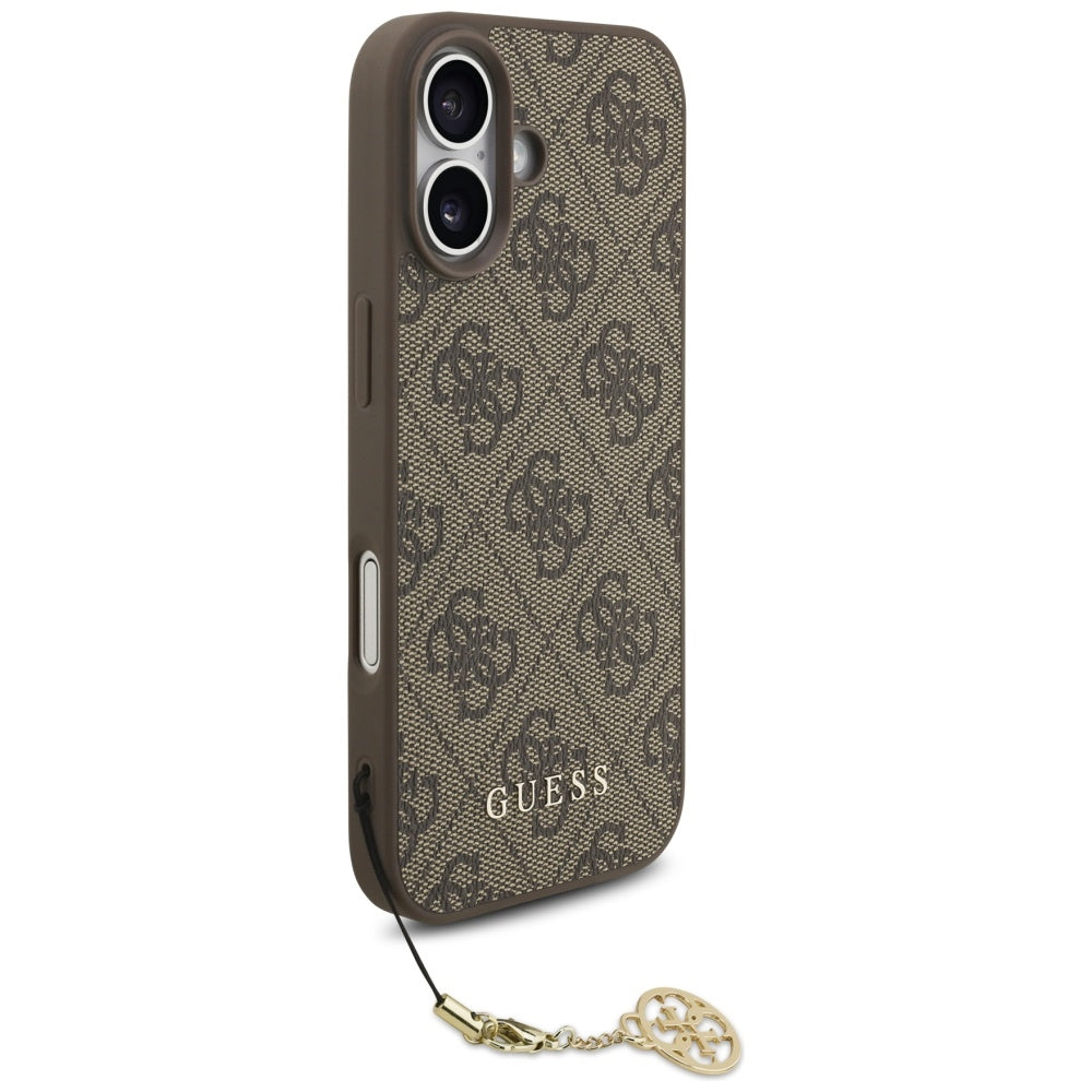 Guess 4G Charms Collection MagSafe case for iPhone 17 - brown_2